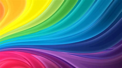 Rainbow colors Wallpaper 4K, Colorful, Multicolor, Waves