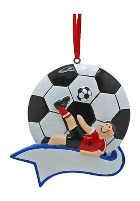 Soccer Ornament / Personalized Soccer Player Ornament / Soccer | Etsy