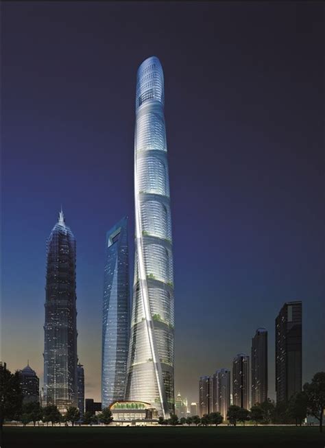 Gensler Tops Out on World's Second Tallest Skyscraper: Shanghai Tower ...