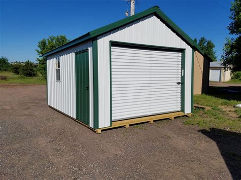 Steel Garage | Amish Made Portable Metal Garages in MN and WI