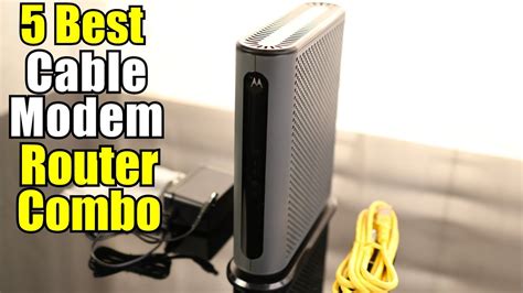 Best Cable Modem Router Combo 2023 - YouTube