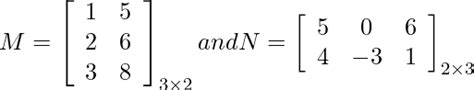 Rectangular Matrix - Definition, Properties, Operations, Examples