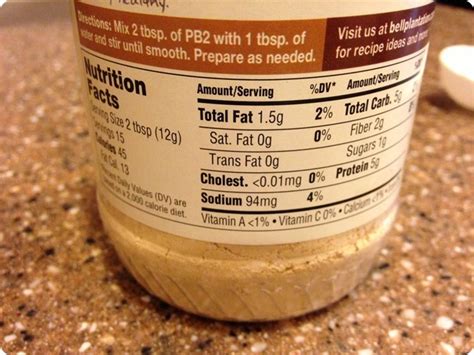 tablespoon peanut butter calories