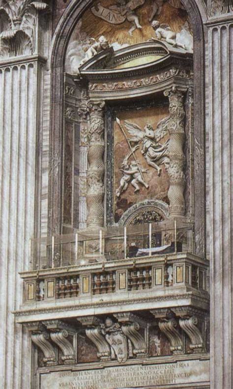 St. Peter's - St Longinus Statue