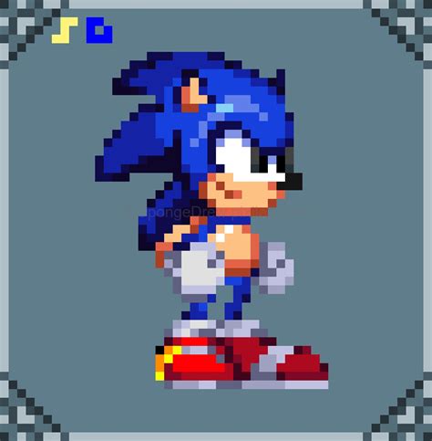 Sonic Sprites by SpongeDrew - Pixilart