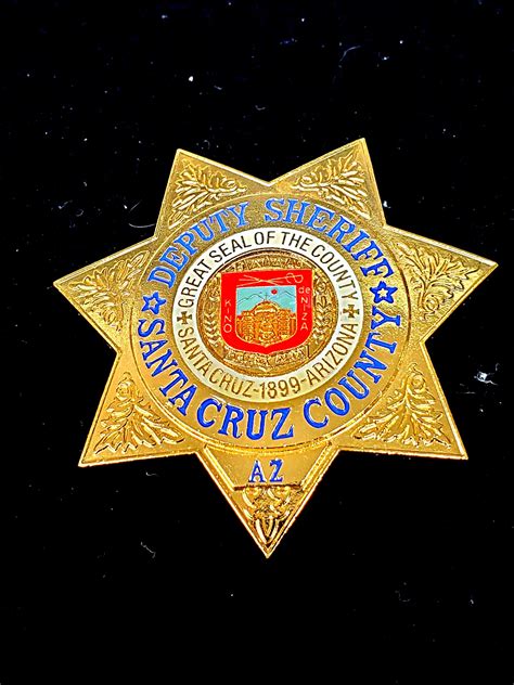 Santa Cruz Arizona Deputy Sheriff Gode - COLLECTORS-BADGES.COM