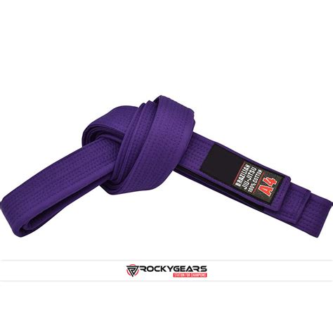 Custom Purple BJJ Belts - Boxing & MMA Equipment | Free Shipping