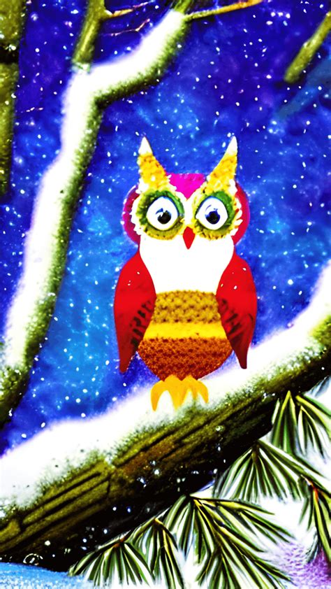 Snowy Woodland Creatures Adorable Animals in Winter · Creative Fabrica