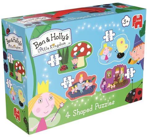 Ben & Holly's Little Kingdom Shaped Jigsaw Puzzles in a box: Amazon.co ...