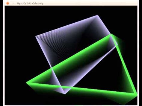 Mystify 2.0 - Classic Windows Screensaver OpenGL Remake - YouTube