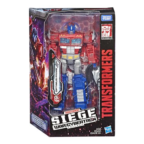 Transformers Generations War for Cybertron: Siege Voyager Class Optimus ...