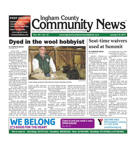 Ingham County Community News by Lansing State Journal - Issuu