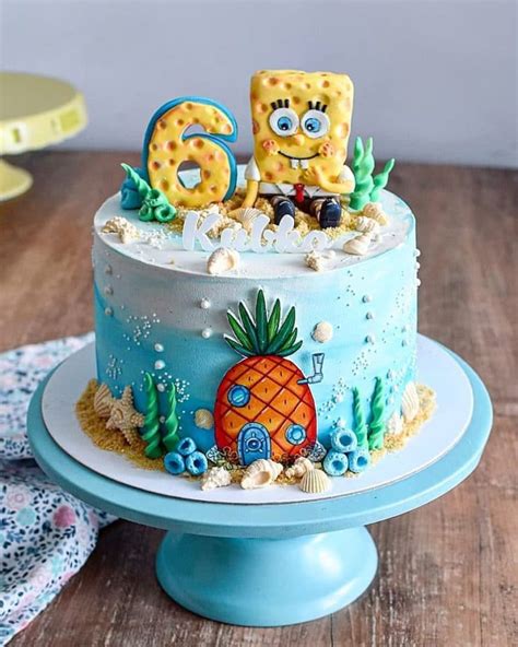 15 Cool & Quirky Spongebob Cake Ideas & Designs