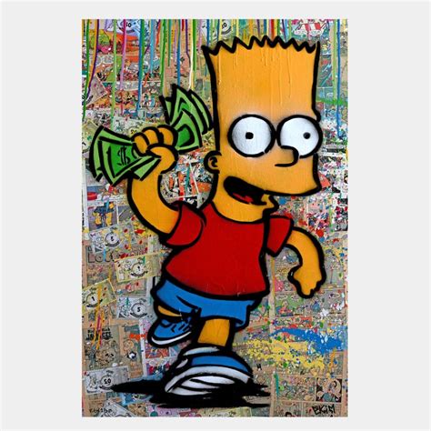 Bart Simpson Street Art Street Art Graffiti The Simpsons Bart Simpson ...