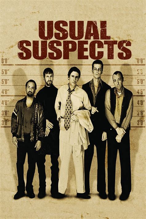 The Usual Suspects (1995) - Posters — The Movie Database (TMDB)