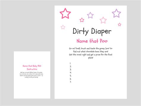 Diaper Baby Shower Games Candy Bars : Gowa Dirty Diaper Game Baby ...