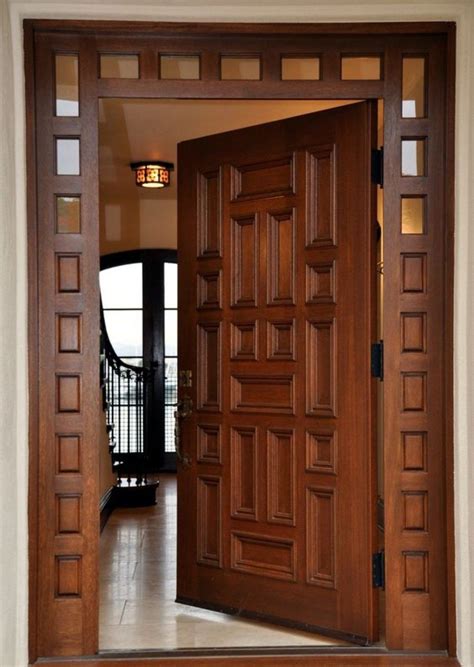 35 Most Beautiful Wooden Door Design Shapes - Engineering Discoveries ...