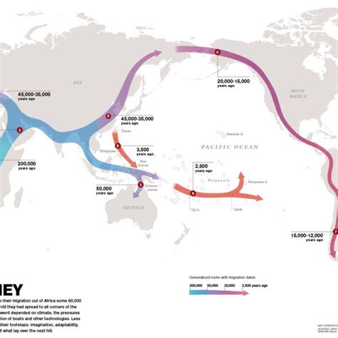 First Humans On Earth Map