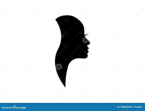 Female Profile Silhouette