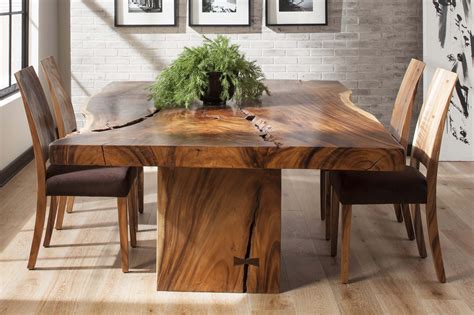 Chamcha Wood Dining Table in Our natural finish. #chamcha #wood # ...