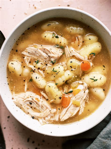 Chicken Gnocchi Soup - Dad With A Pan