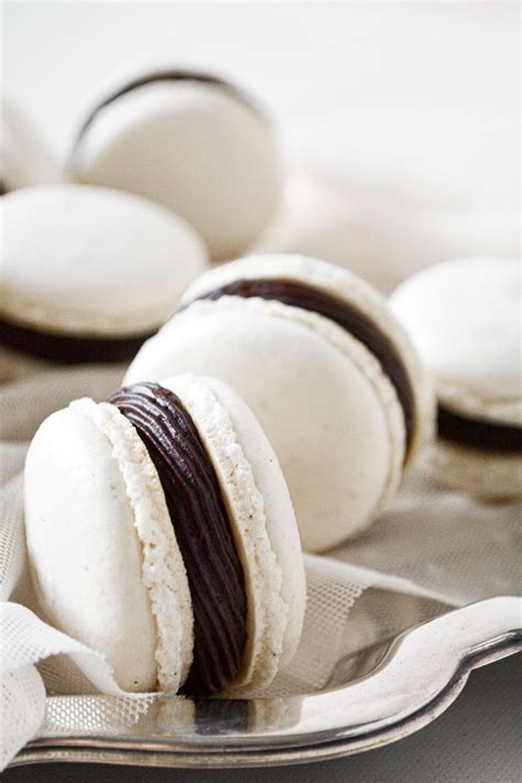 High Altitude Vanilla Bean French Macarons - Curly Girl Kitchen