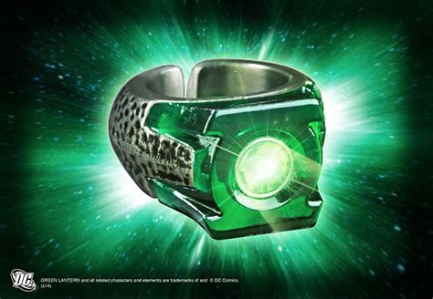 ของสะสมแหวน GREEN LANTERN กรีนแลนเทิรน์ GREEN LANTERN LIGHT RING : DC ...