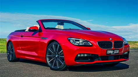 wallpaper bmw, 6-series, 640i, convertible, red HD : Widescreen : High ...