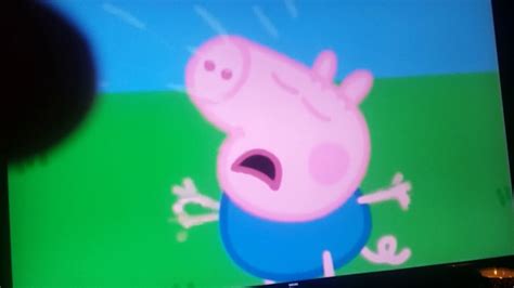 Peppa Pig George Pig Baby Crying - YouTube