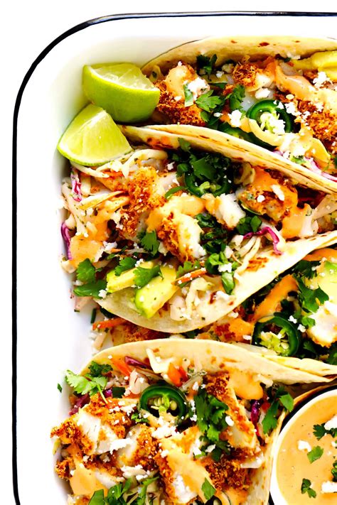 Life-Changing Crispy Baked Fish Tacos | Gimme Some Oven