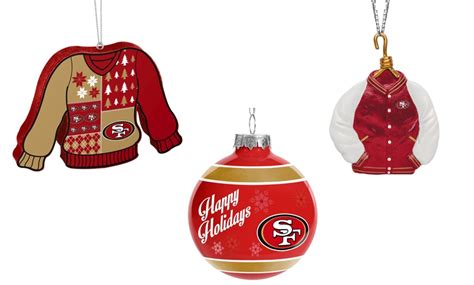 Forever Collectibles NFL Christmas Ornaments | Groupon