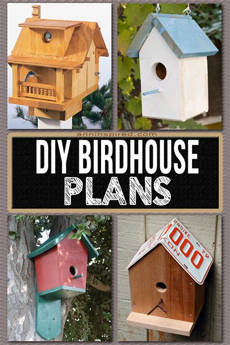 Simple and Ingenious DIY Bird House Plans that Will Attract Them to ...