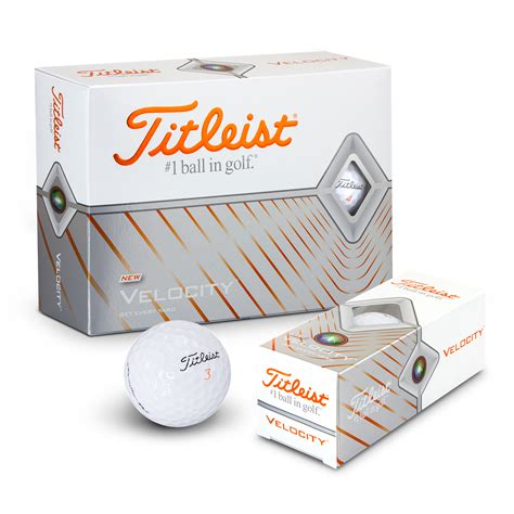 Promotional Titleist Velocity Golf Balls - Branded Golf Balls | Bongo