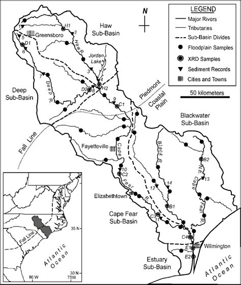 Cape Fear River Map - Alexia Lorraine