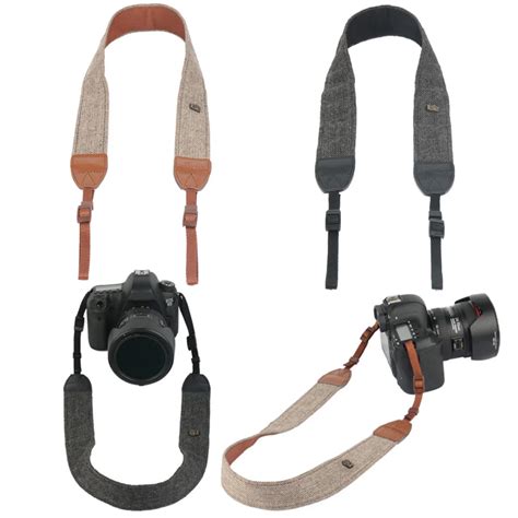 Camera Accessories Vintage Shoulder Neck Strape Durable Cotton Camera ...