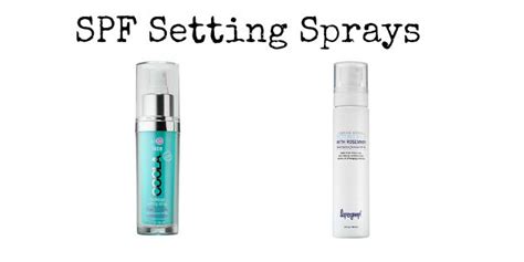 SPF Setting Sprays – Melting Pot Beauty