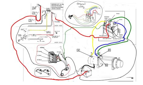 Warn Winch Wiring Diagram 4 Solenoid - Printable Form, Templates and Letter