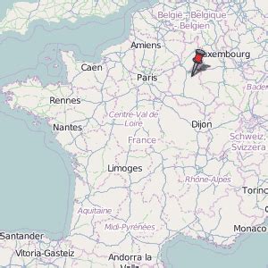 Châlons-en-Champagne Map France Latitude & Longitude: Free Maps