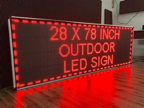 27" High Frame Sealed Outdoor LED Signs – PRO-LEDSIGN TECHNOLOGY INC.