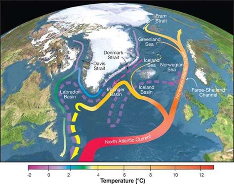 Oceans Currents Map