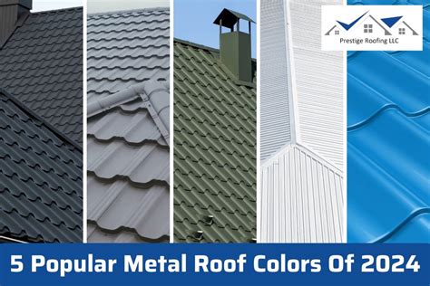 5 Popular Metal Roof Colors Of 2024