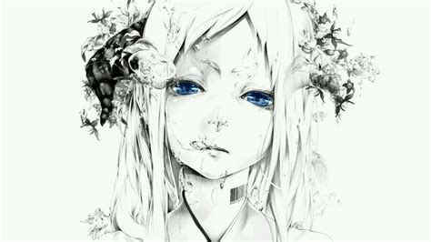 White Anime Girl Wallpapers - Top Free White Anime Girl Backgrounds ...