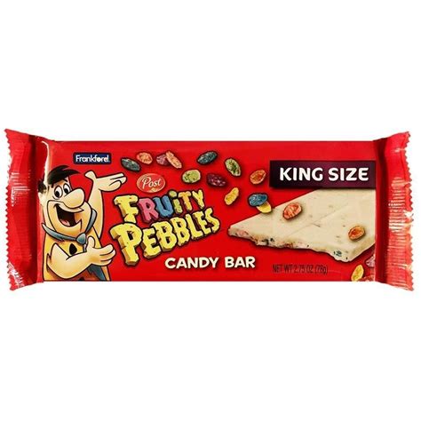 Fruity Pebbles White Chocolate Bar - 2.75oz in 2021 | Fruity pebbles ...