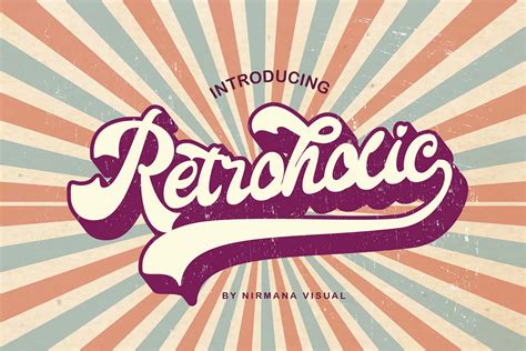 Free Retroholic Retro Font