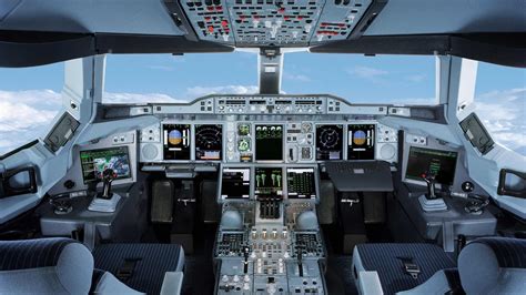 aircraft-cockpit-Airbus-a380-800 | Aircraft Cockpits | Pinterest ...