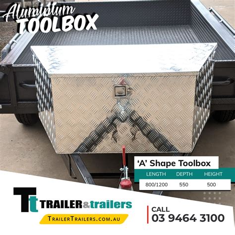 Aluminium Toolbox for Sale Melbourne Victoria - Trailer Trailers