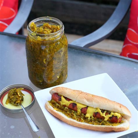 Homemade Cucumber Relish - 365 Days of Easy Recipes