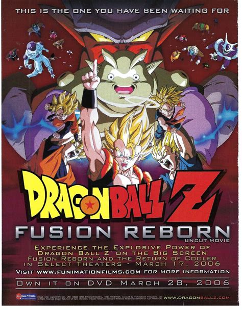 Dragon Ball Z Fusion Reborn Cover