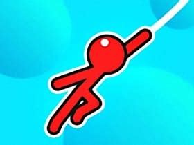 Stickman Hook Swing - Play Stickman Hook Swing Game Online Free