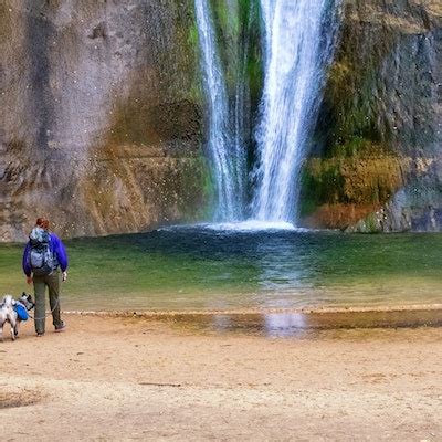 Hike to Lower Calf Creek Falls, Calf Creek Campground, Utah